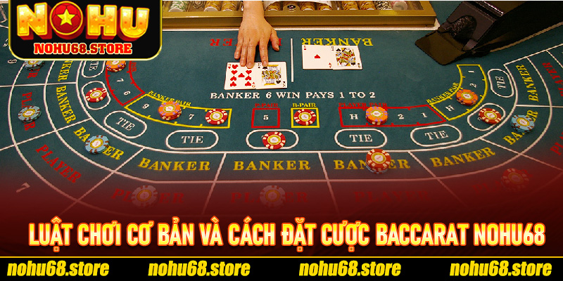 Luật Chơi Cơ Bản Và Cách Đặt Cược Baccarat Nohu68