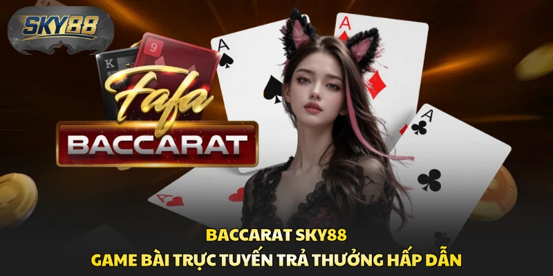 Baccarat Sky88 - Game Bài Trực Tuyến Trả Thưởng Hấp Dẫn