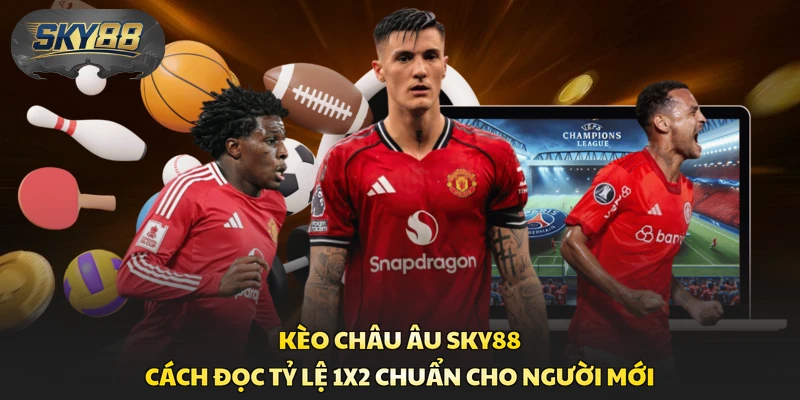 Kèo Châu Âu Sky88 - Cách Đọc Tỷ Lệ 1x2 Chuẩn Cho Người Mới