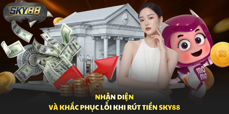 Nhận diện và khắc phục lỗi khi rút tiền Sky88